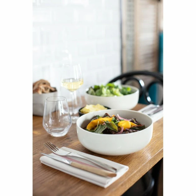 Meilleure affaire 🔥 Bol à Salade en Porcelaine Ivoire 1,5 L Adélie Revol 😀 – Image 4