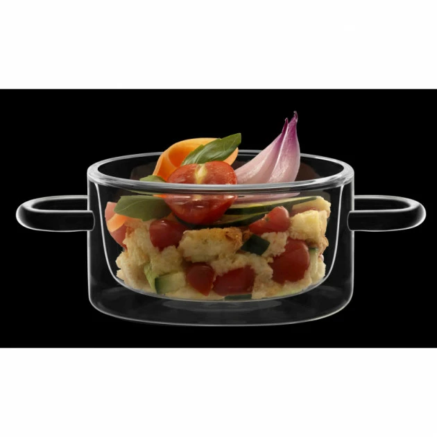 Bon marché 🧨 Casserole en Verre Double Paroi 27 cl (x2) Luigi Bormioli THERMIC GLASS 🛒 – Image 2