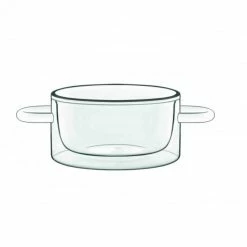 Bon marché 🧨 Casserole en Verre Double Paroi 27 cl (x2) Luigi Bormioli THERMIC GLASS 🛒