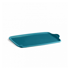 Budget 🛒 Grande Planche Apéritive en Céramique 32 x 21 cm Calanque APERITIVO Emile Henry 🌟