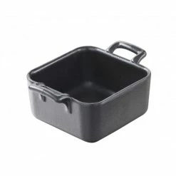 Nouveau ⌛ Mini Ramequin Carré Noir 7x7 cm Belle Cuisine Revol ❤️