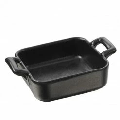 Bon marché 😍 Mini Ramequin Carré Noir 7x7 cm Belle Cuisine Revol 🧨
