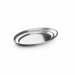 Nouveau ✔️ Plat Inox Ovale 25 x 17 cm Ibili 🔥