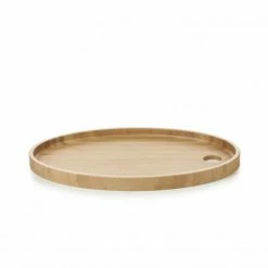 Budget ✔️ Plateau pour Assiette Ovale Bambou 36,5 x 25 cm Basalt Revol 😍