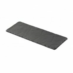Grosses soldes ✨ Plateau Rectangulaire Ardoise 30 x 11 cm Basalt Revol 💯
