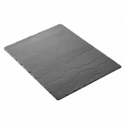 Nouveau 🧨 Plateau Rectangulaire Ardoise 40 x 30 cm Basalt Revol 🎉