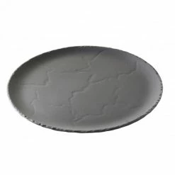 Coupon 🎉 Plateau Rond Ardoise Ø 28,5cm Basalt Revol 💯