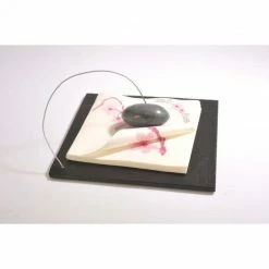 Acheter 👍 Porte serviettes ardoise avec galet par LeBrun 😉