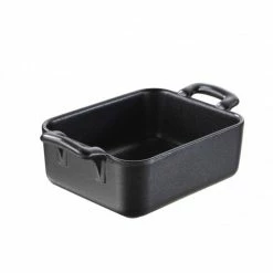 Meilleur prix 🧨 Ramequin Rectangulaire Noir 12x10 cm Belle Cuisine Revol ⌛