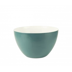 Offres 👏 Saladier mélamine bleu et blanc 22 cm DUO – Zak! Designs ⭐